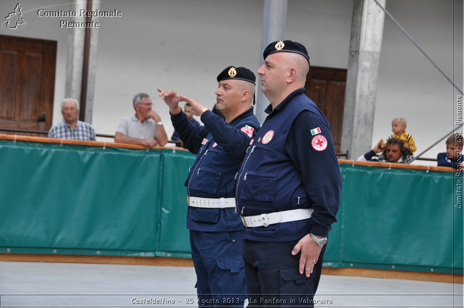 Casteldelfino - 25 Agosto 2013 - La Fanfara in Valvaraita - Croce Rossa Italiana - Comitato Regionale del Piemonte