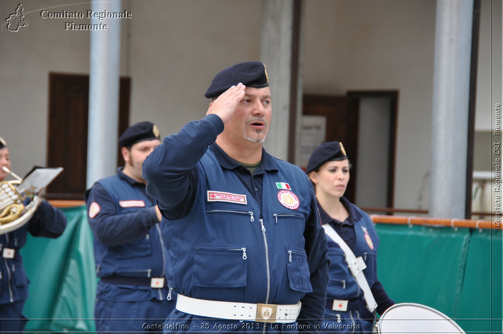 Casteldelfino - 25 Agosto 2013 - La Fanfara in Valvaraita - Croce Rossa Italiana - Comitato Regionale del Piemonte