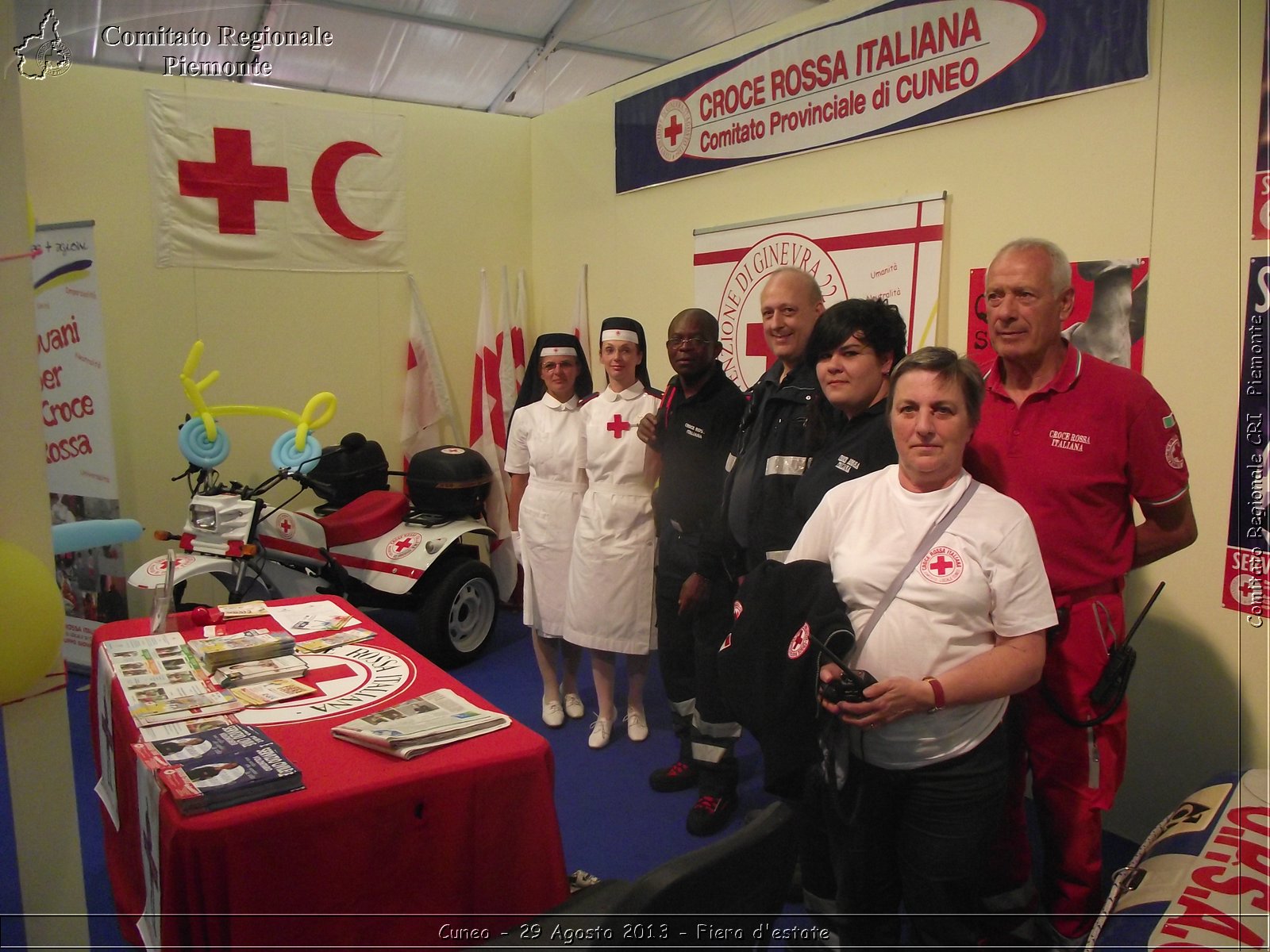 Cuneo - 29 Agosto 2013 - Fiera d'estate - Croce Rossa Italiana - Comitato Regionale del Piemonte