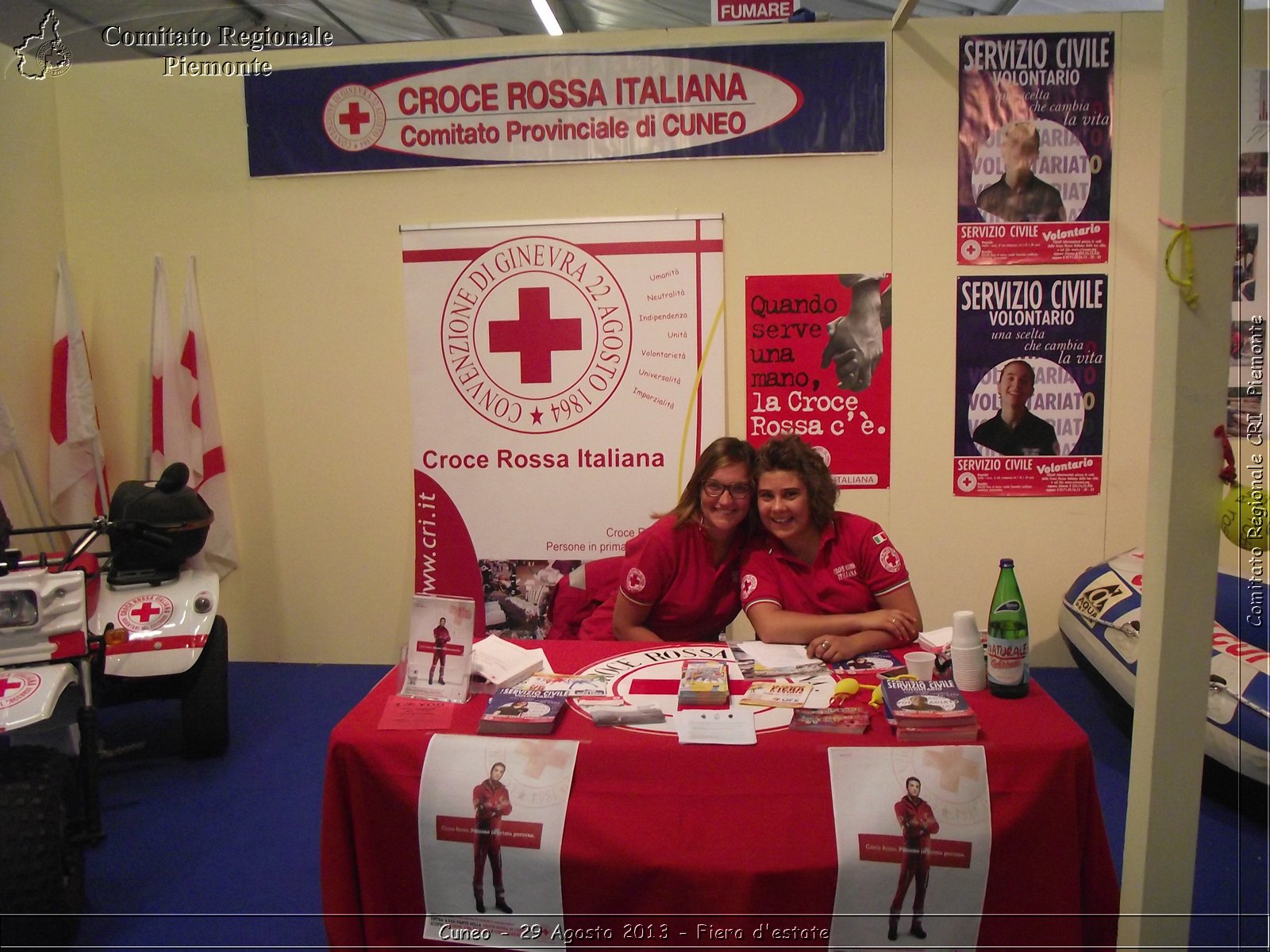 Cuneo - 29 Agosto 2013 - Fiera d'estate - Croce Rossa Italiana - Comitato Regionale del Piemonte