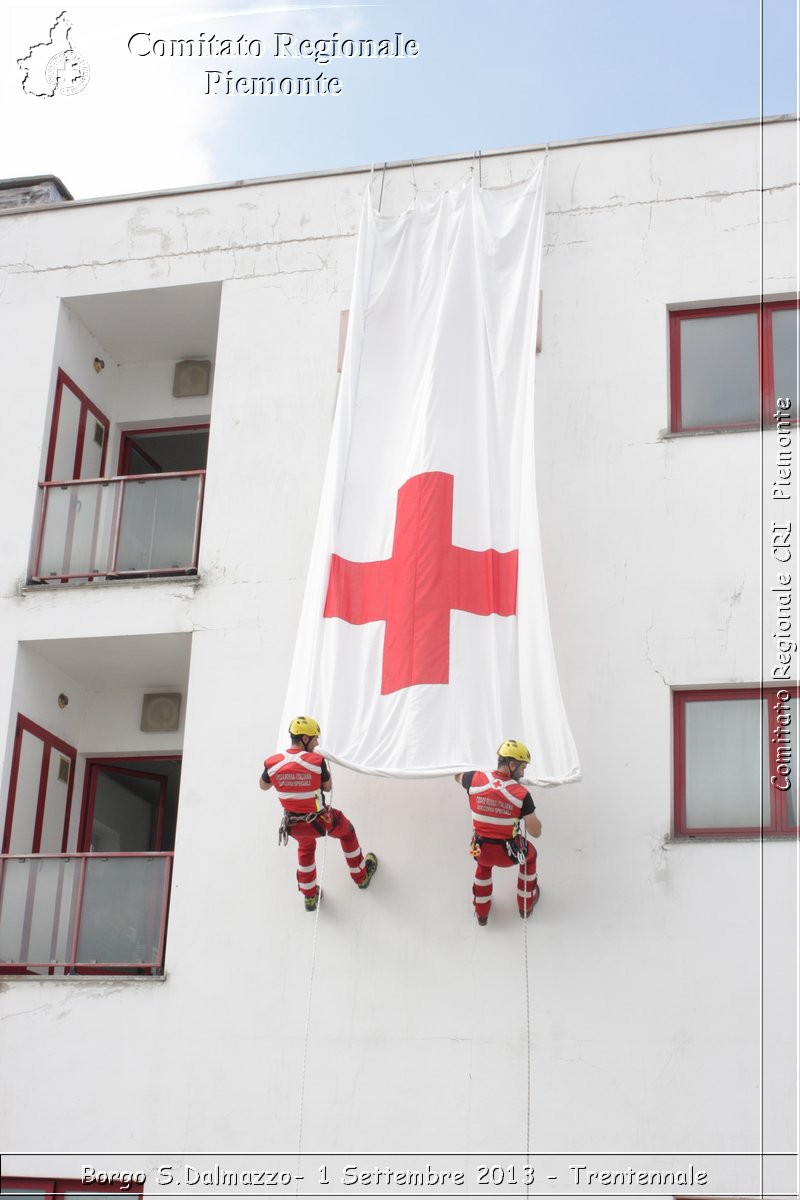 Borgo S.Dalmazzo - 1 Settembre 2013 - Trentennale - Croce Rossa Italiana - Comitato Regionale del Piemonte