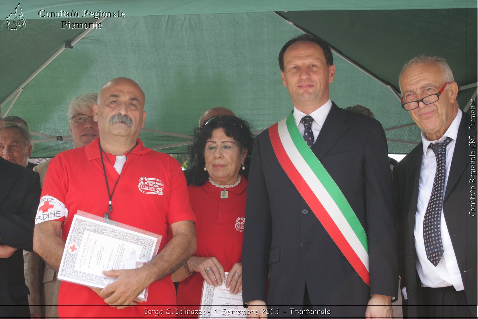 Borgo S.Dalmazzo - 1 Settembre 2013 - Trentennale - Croce Rossa Italiana - Comitato Regionale del Piemonte