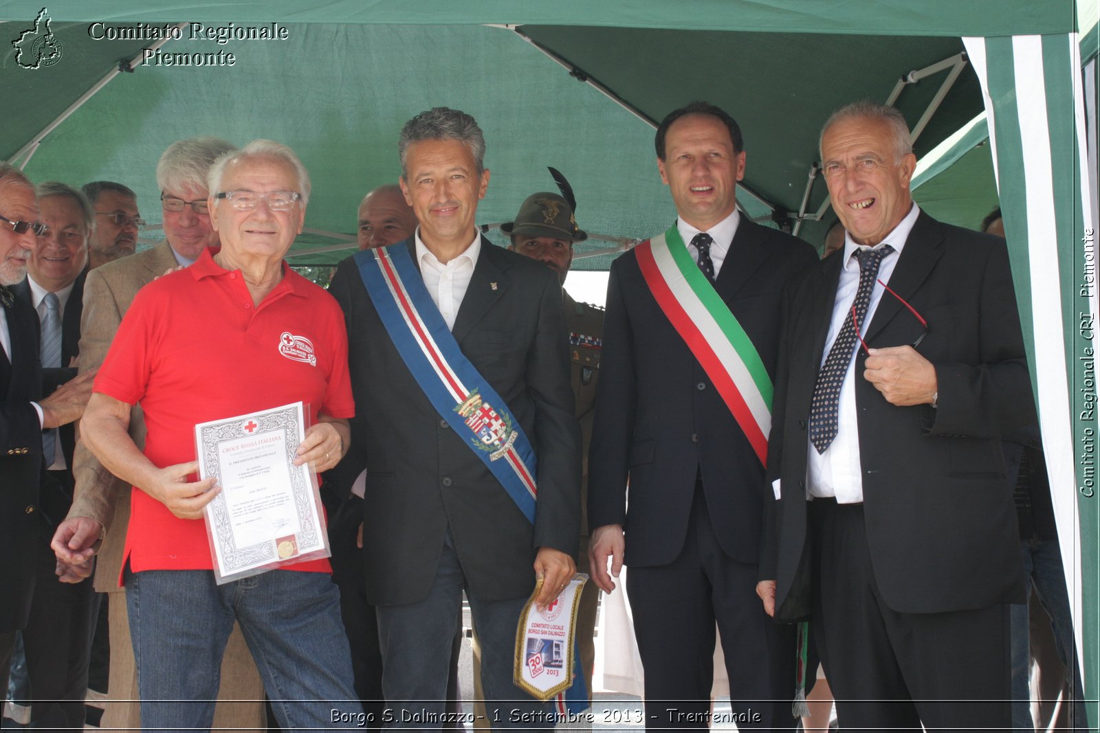 Borgo S.Dalmazzo - 1 Settembre 2013 - Trentennale - Croce Rossa Italiana - Comitato Regionale del Piemonte