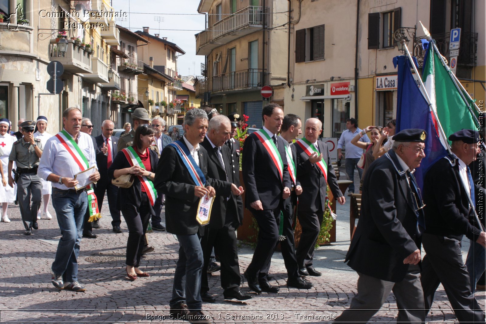 Borgo S.Dalmazzo - 1 Settembre 2013 - Trentennale - Croce Rossa Italiana - Comitato Regionale del Piemonte