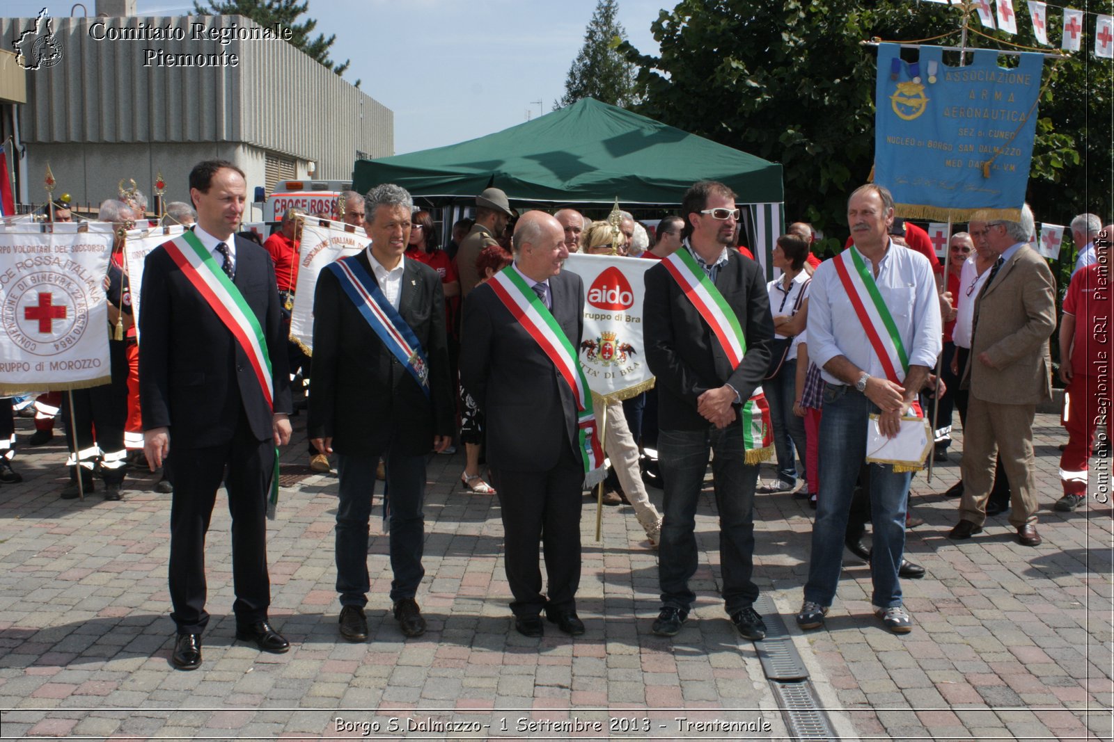 Borgo S.Dalmazzo - 1 Settembre 2013 - Trentennale - Croce Rossa Italiana - Comitato Regionale del Piemonte