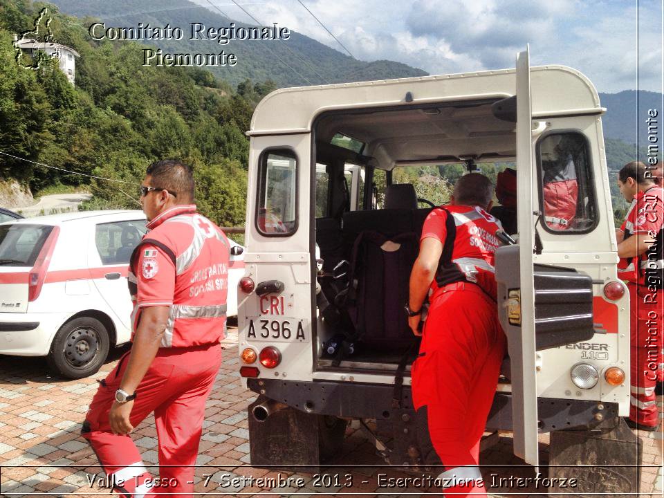 Valle Tesso - 7 Settembre 2013 - Esercitazione Interforze - Croce Rossa Italiana - Comitato Regionale del Piemonte