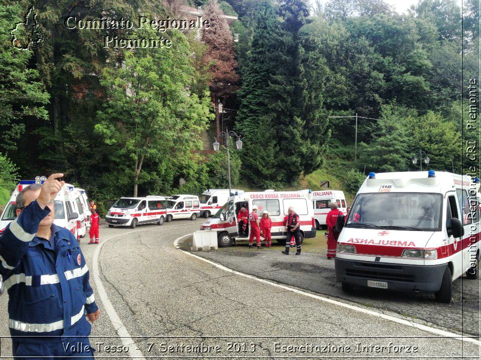 Valle Tesso - 7 Settembre 2013 - Esercitazione Interforze - Croce Rossa Italiana - Comitato Regionale del Piemonte