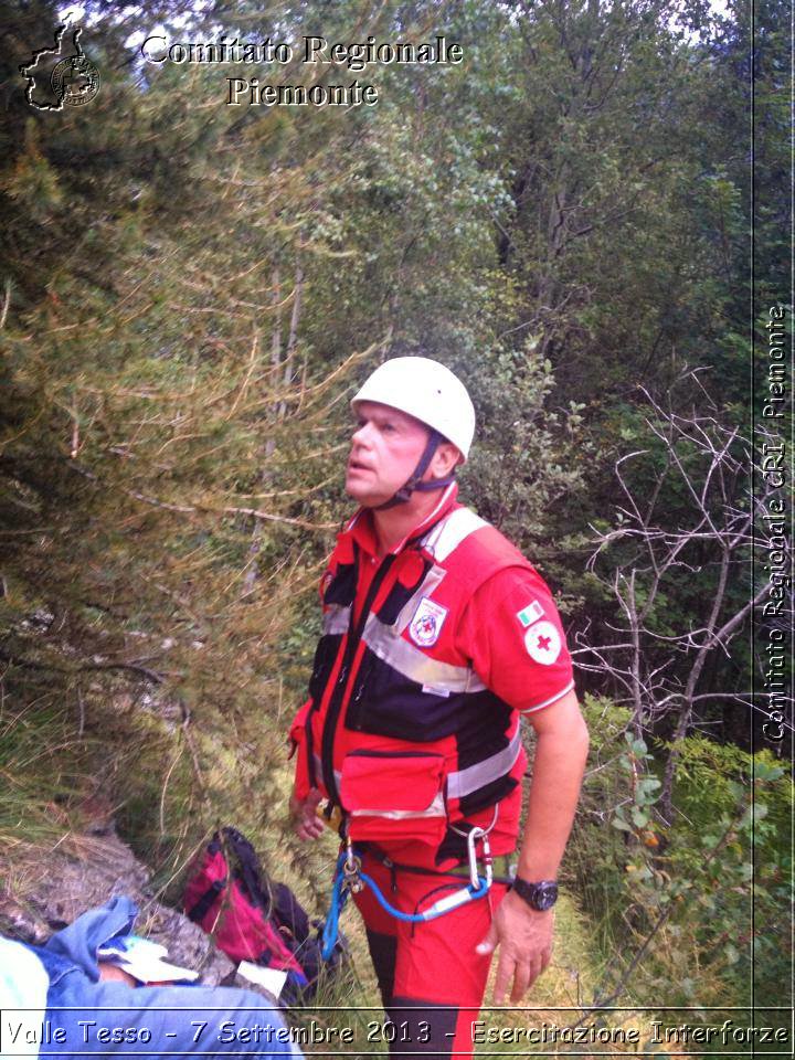 Valle Tesso - 7 Settembre 2013 - Esercitazione Interforze - Croce Rossa Italiana - Comitato Regionale del Piemonte