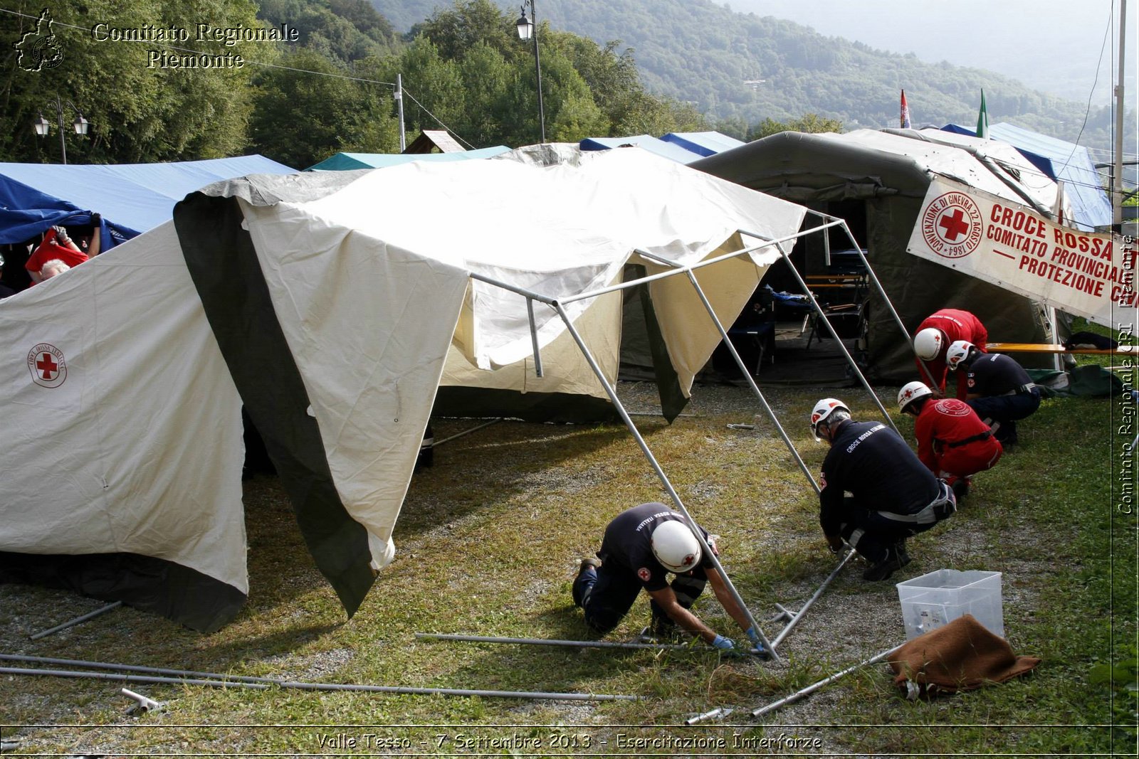 Valle Tesso - 7 Settembre 2013 - Esercitazione Interforze - Croce Rossa Italiana - Comitato Regionale del Piemonte