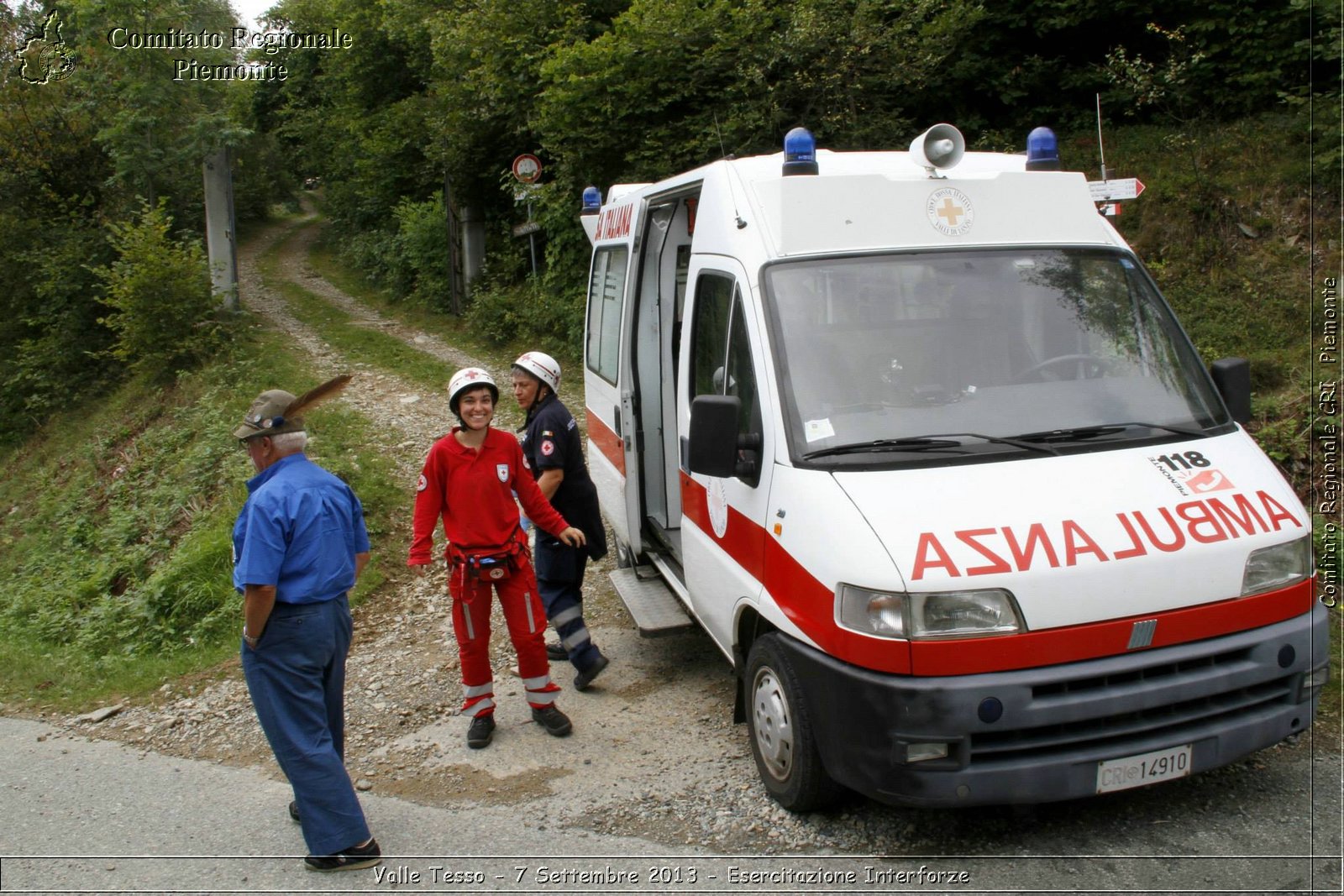 Valle Tesso - 7 Settembre 2013 - Esercitazione Interforze - Croce Rossa Italiana - Comitato Regionale del Piemonte