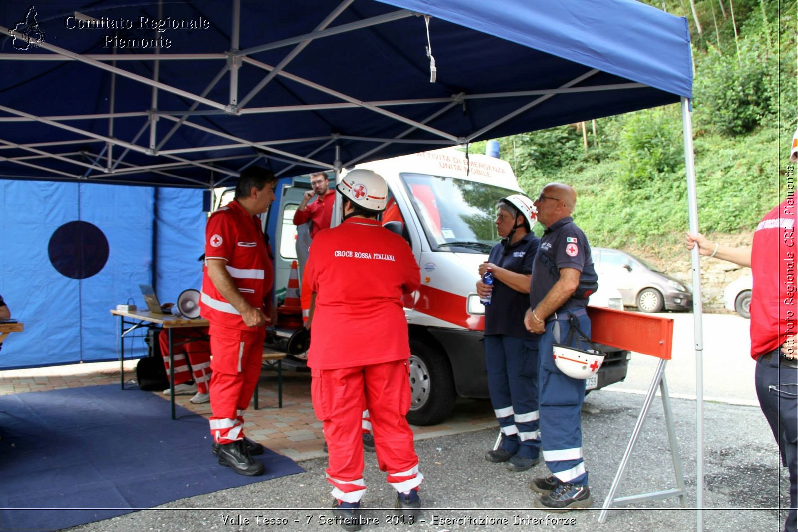 Valle Tesso - 7 Settembre 2013 - Esercitazione Interforze - Croce Rossa Italiana - Comitato Regionale del Piemonte