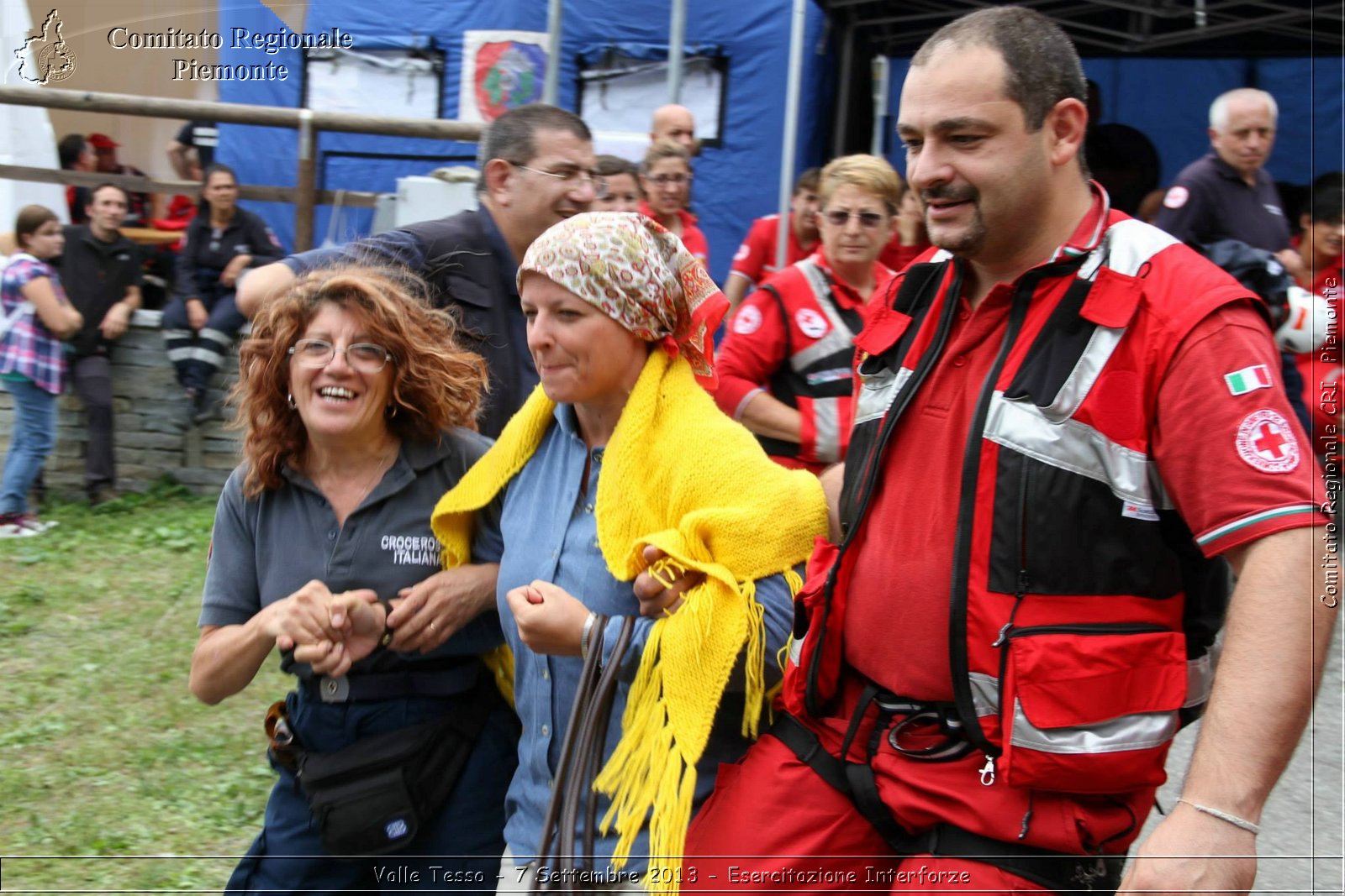 Valle Tesso - 7 Settembre 2013 - Esercitazione Interforze - Croce Rossa Italiana - Comitato Regionale del Piemonte