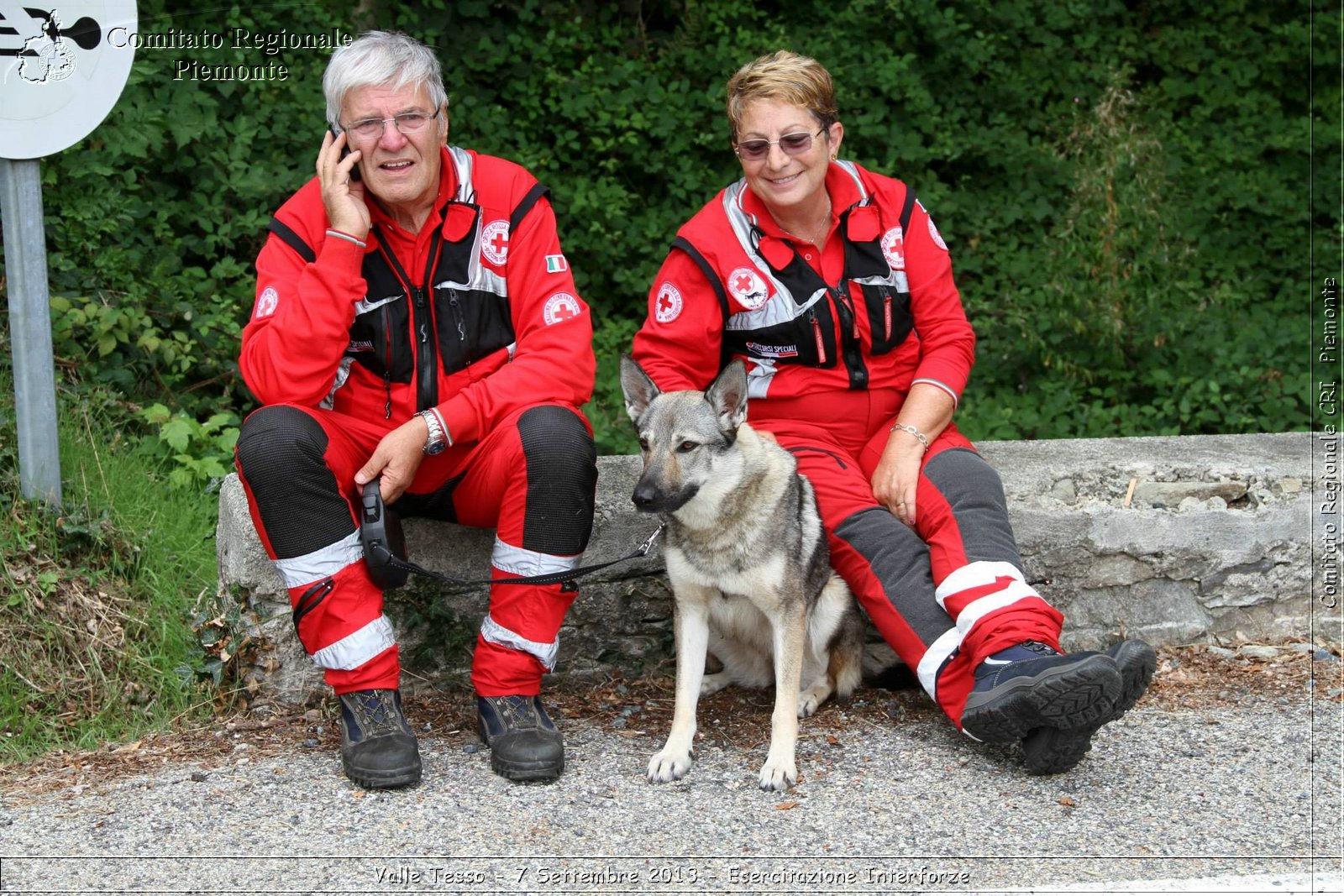 Valle Tesso - 7 Settembre 2013 - Esercitazione Interforze - Croce Rossa Italiana - Comitato Regionale del Piemonte