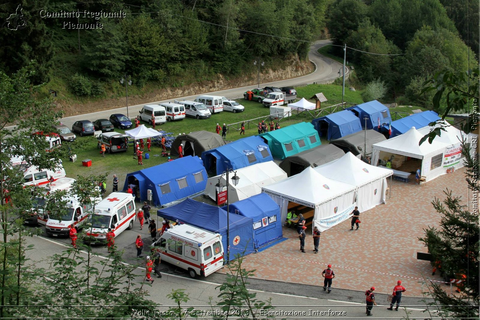 Valle Tesso - 7 Settembre 2013 - Esercitazione Interforze - Croce Rossa Italiana - Comitato Regionale del Piemonte