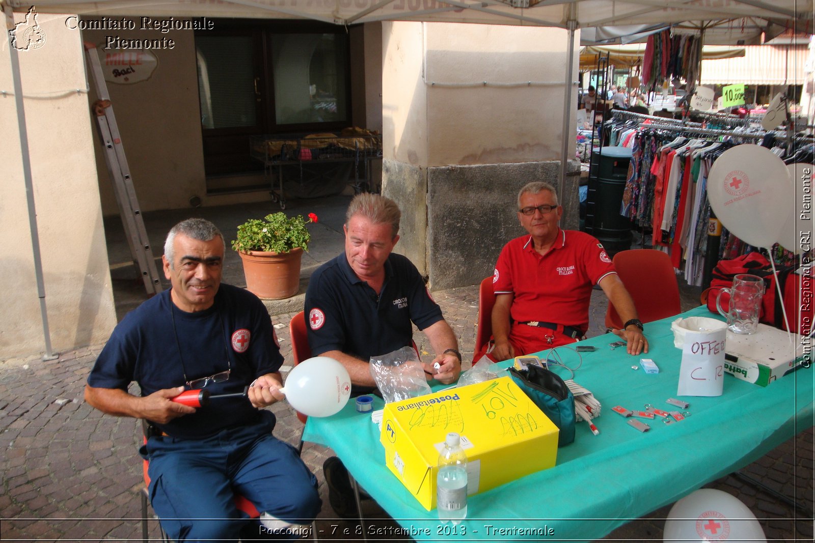 Racconigi - 7 e 8 Settembre 2013 - Trentennale - Croce Rossa Italiana - Comitato Regionale del Piemonte