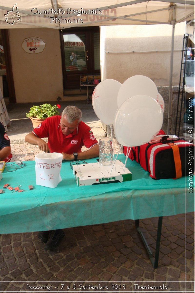 Racconigi - 7 e 8 Settembre 2013 - Trentennale - Croce Rossa Italiana - Comitato Regionale del Piemonte