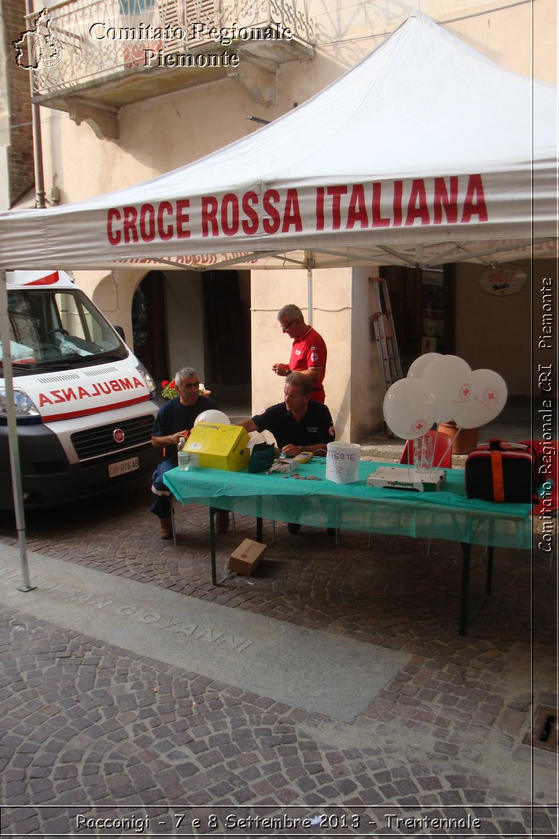 Racconigi - 7 e 8 Settembre 2013 - Trentennale - Croce Rossa Italiana - Comitato Regionale del Piemonte