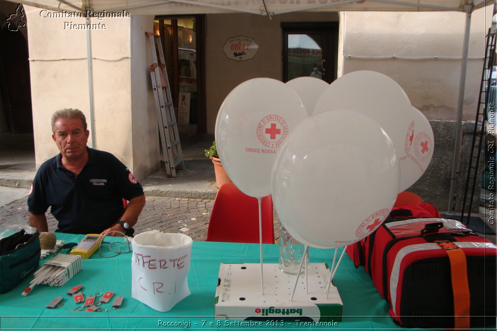 Racconigi - 7 e 8 Settembre 2013 - Trentennale - Croce Rossa Italiana - Comitato Regionale del Piemonte