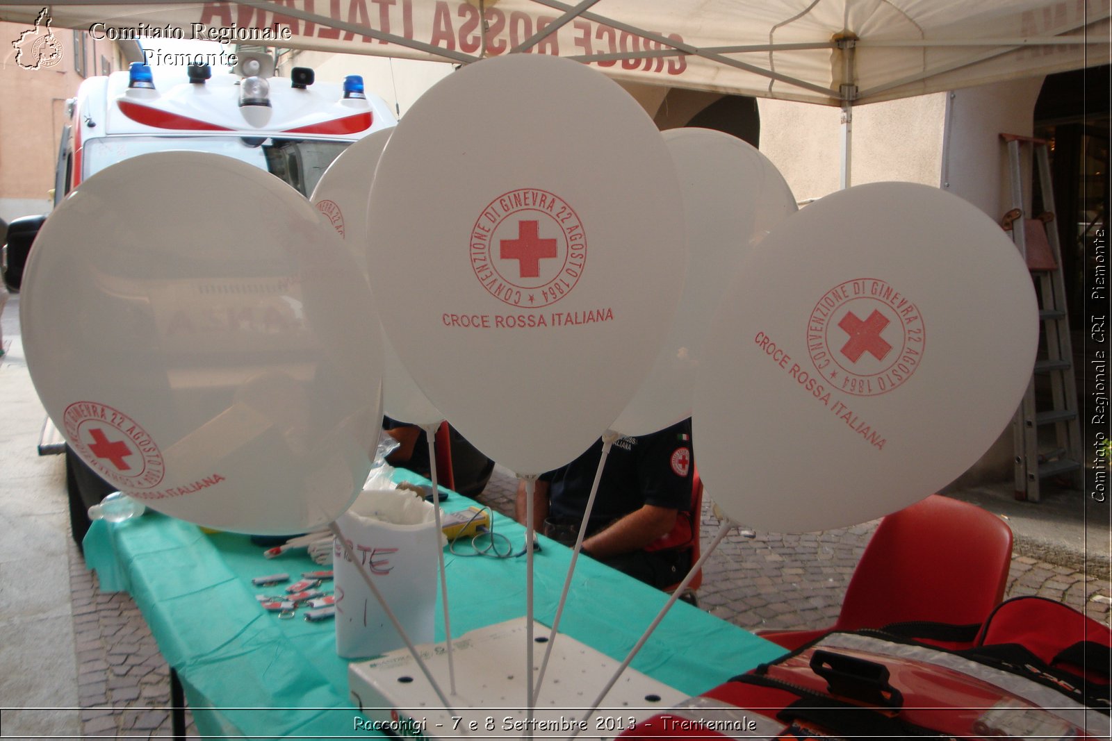 Racconigi - 7 e 8 Settembre 2013 - Trentennale - Croce Rossa Italiana - Comitato Regionale del Piemonte