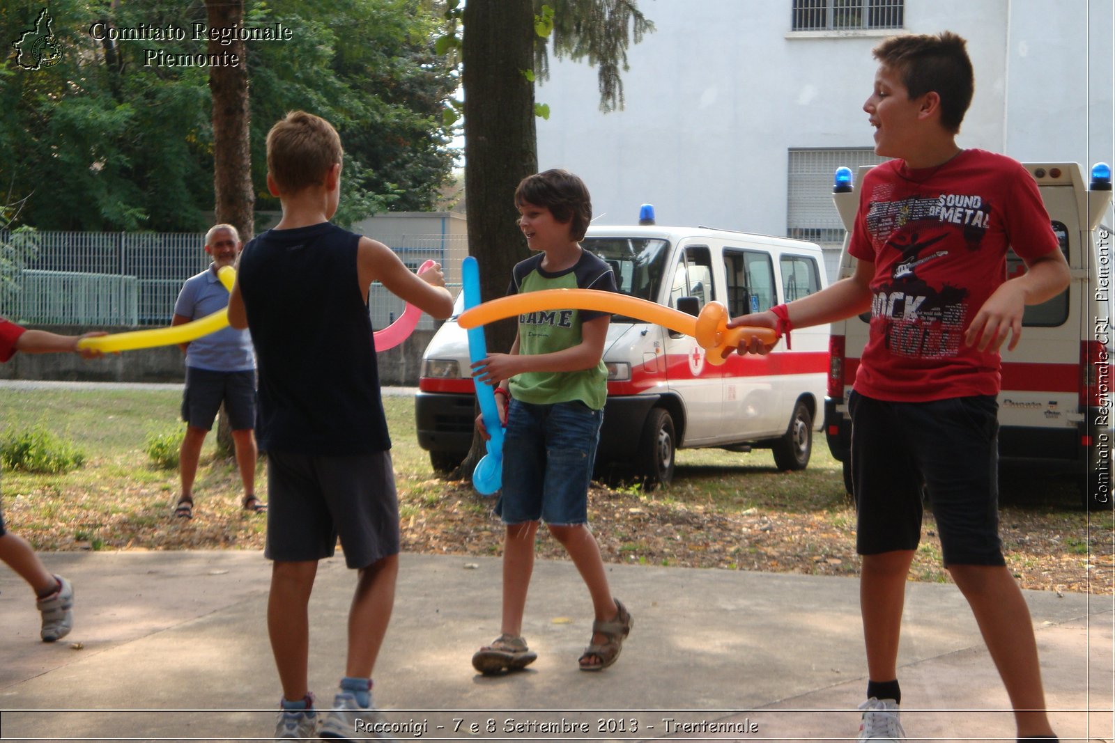 Racconigi - 7 e 8 Settembre 2013 - Trentennale - Croce Rossa Italiana - Comitato Regionale del Piemonte