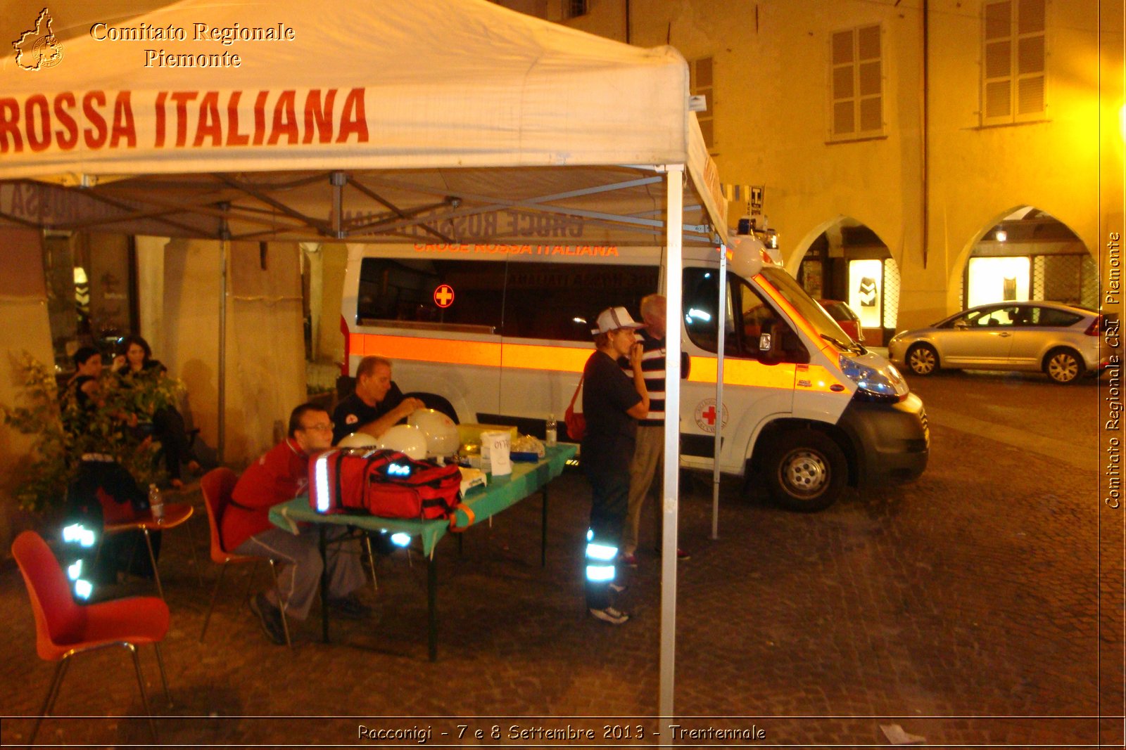 Racconigi - 7 e 8 Settembre 2013 - Trentennale - Croce Rossa Italiana - Comitato Regionale del Piemonte