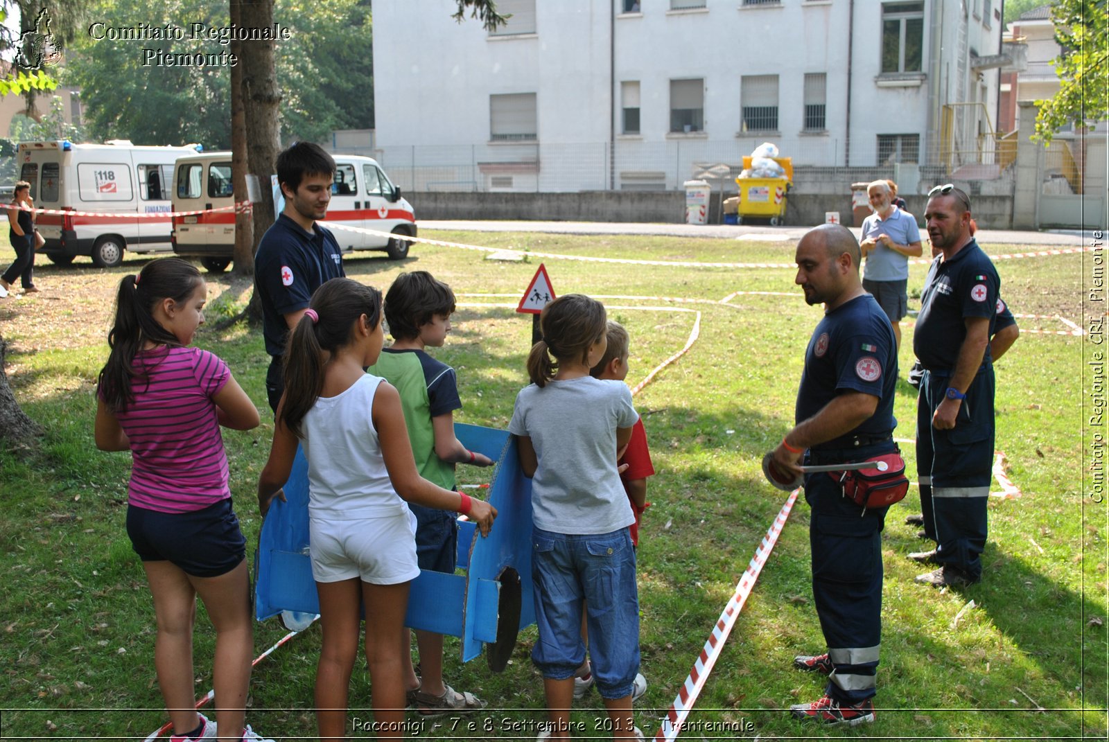 Racconigi - 7 e 8 Settembre 2013 - Trentennale - Croce Rossa Italiana - Comitato Regionale del Piemonte