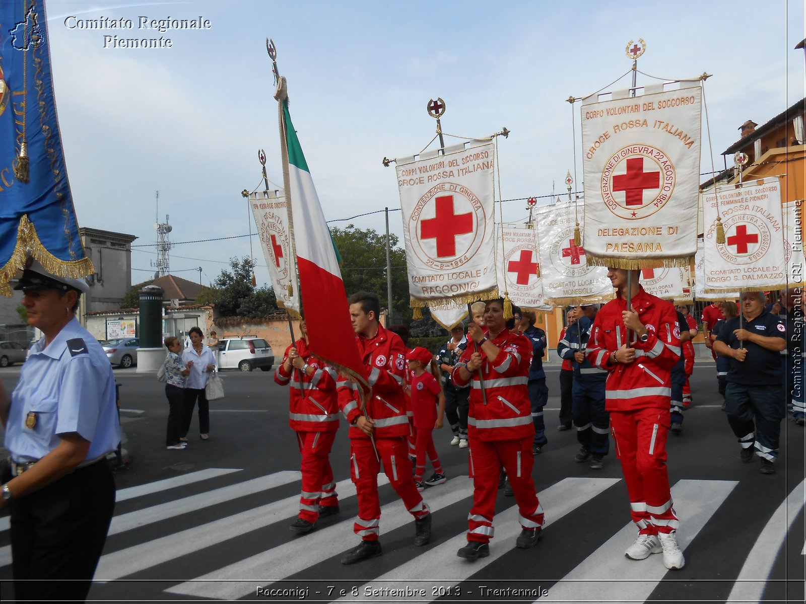 Racconigi - 7 e 8 Settembre 2013 - Trentennale - Croce Rossa Italiana - Comitato Regionale del Piemonte