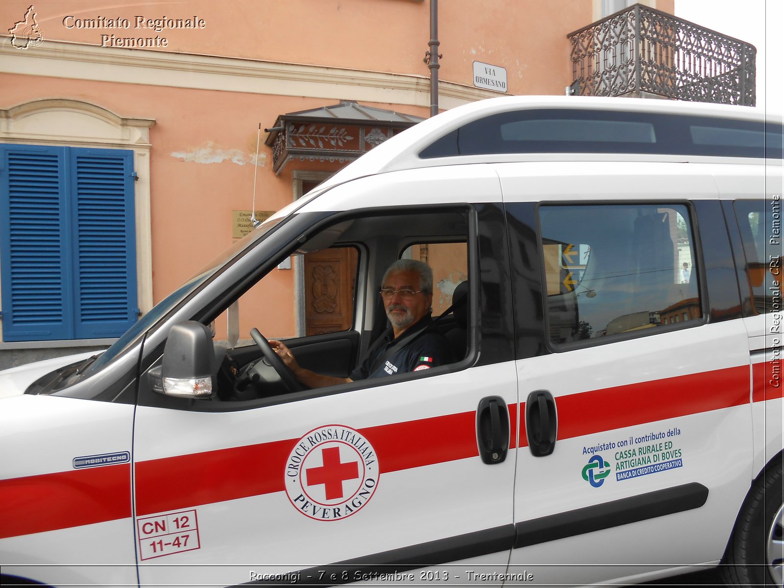 Racconigi - 7 e 8 Settembre 2013 - Trentennale - Croce Rossa Italiana - Comitato Regionale del Piemonte