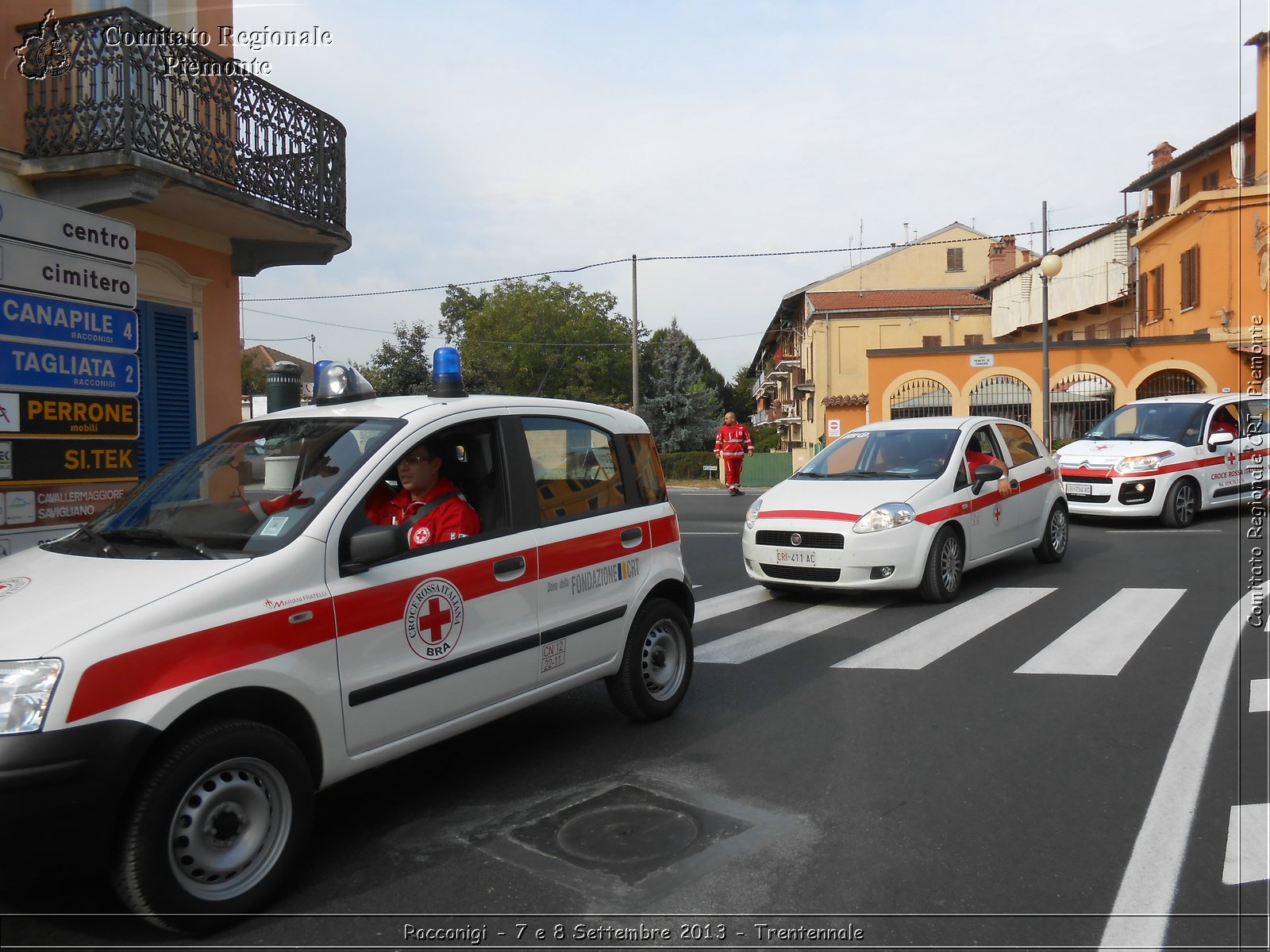 Racconigi - 7 e 8 Settembre 2013 - Trentennale - Croce Rossa Italiana - Comitato Regionale del Piemonte