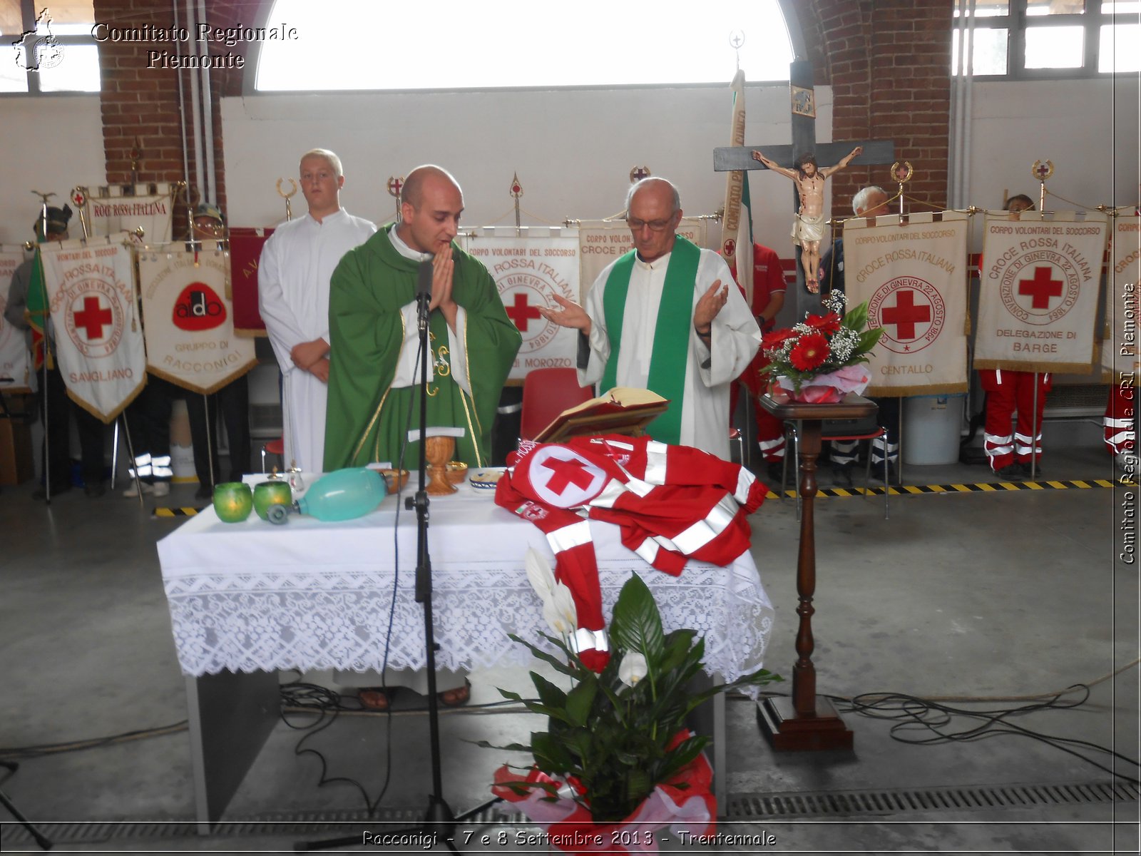 Racconigi - 7 e 8 Settembre 2013 - Trentennale - Croce Rossa Italiana - Comitato Regionale del Piemonte