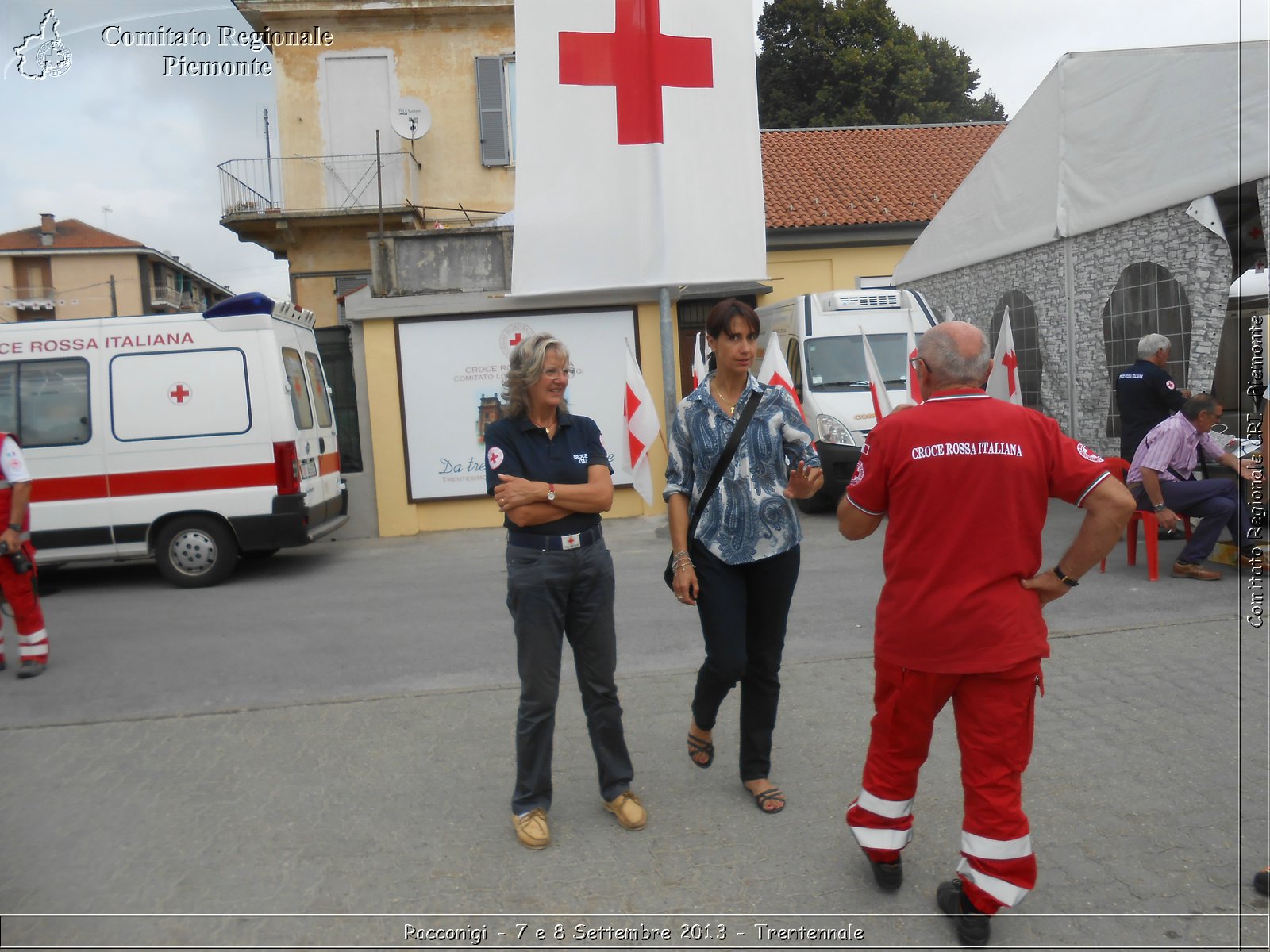 Racconigi - 7 e 8 Settembre 2013 - Trentennale - Croce Rossa Italiana - Comitato Regionale del Piemonte