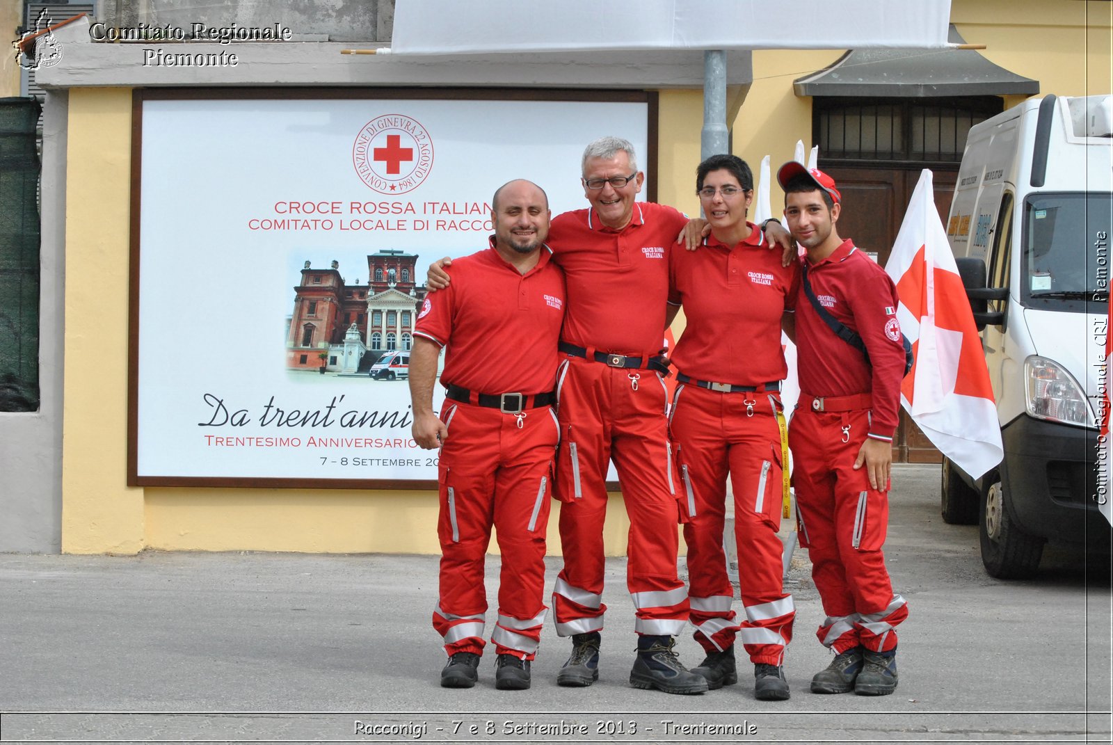 Racconigi - 7 e 8 Settembre 2013 - Trentennale - Croce Rossa Italiana - Comitato Regionale del Piemonte