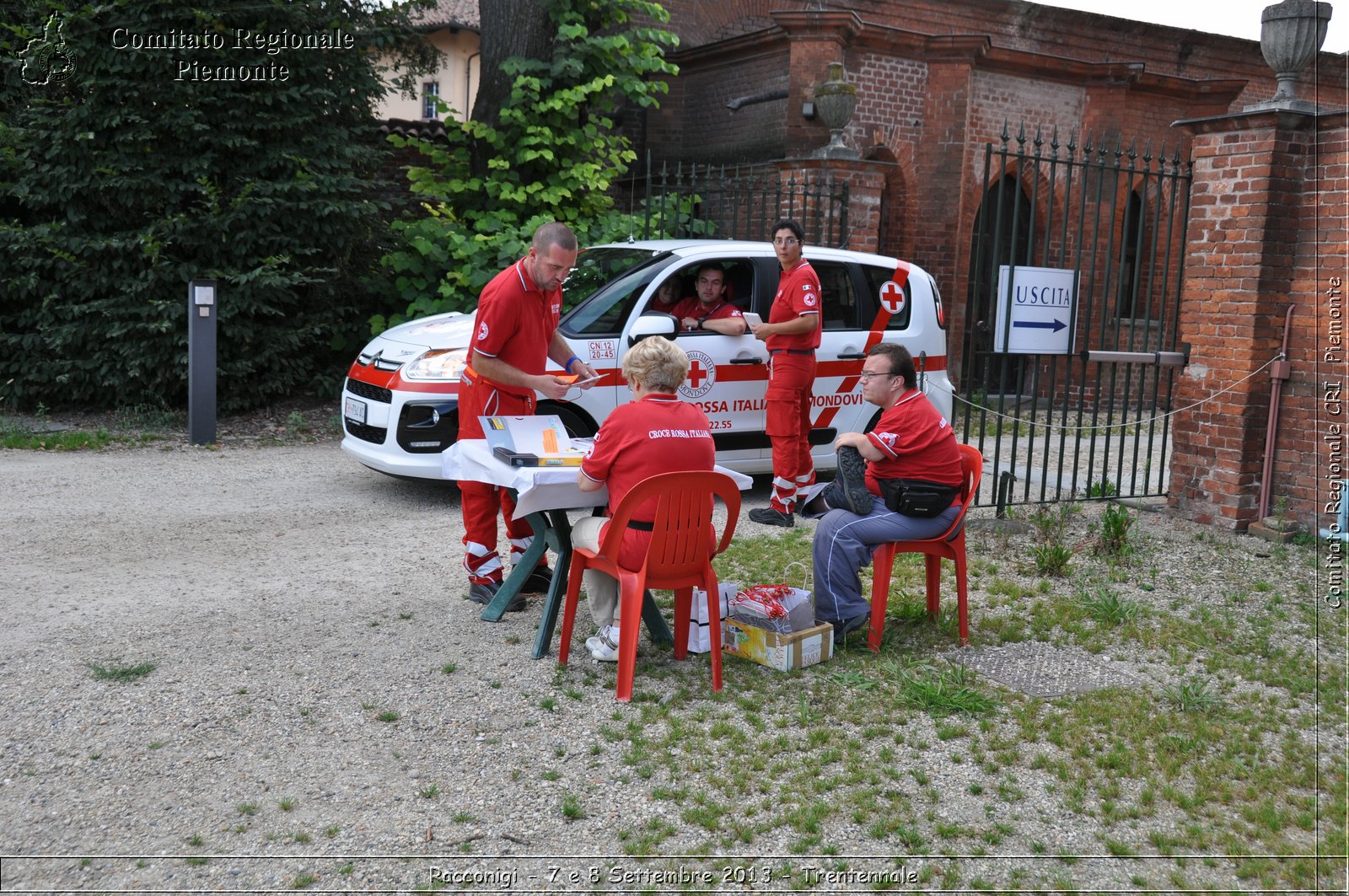 Racconigi - 7 e 8 Settembre 2013 - Trentennale - Croce Rossa Italiana - Comitato Regionale del Piemonte