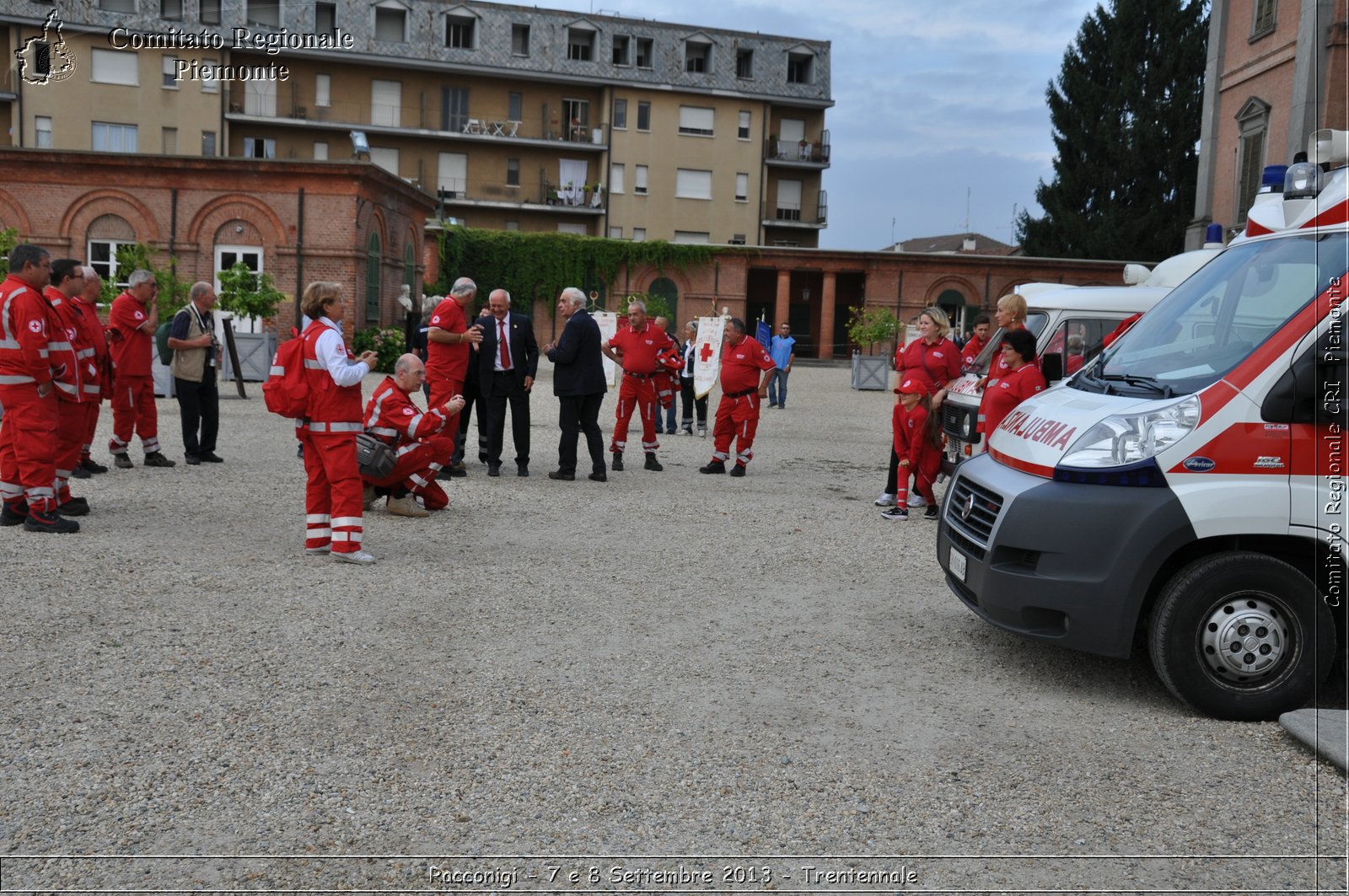 Racconigi - 7 e 8 Settembre 2013 - Trentennale - Croce Rossa Italiana - Comitato Regionale del Piemonte