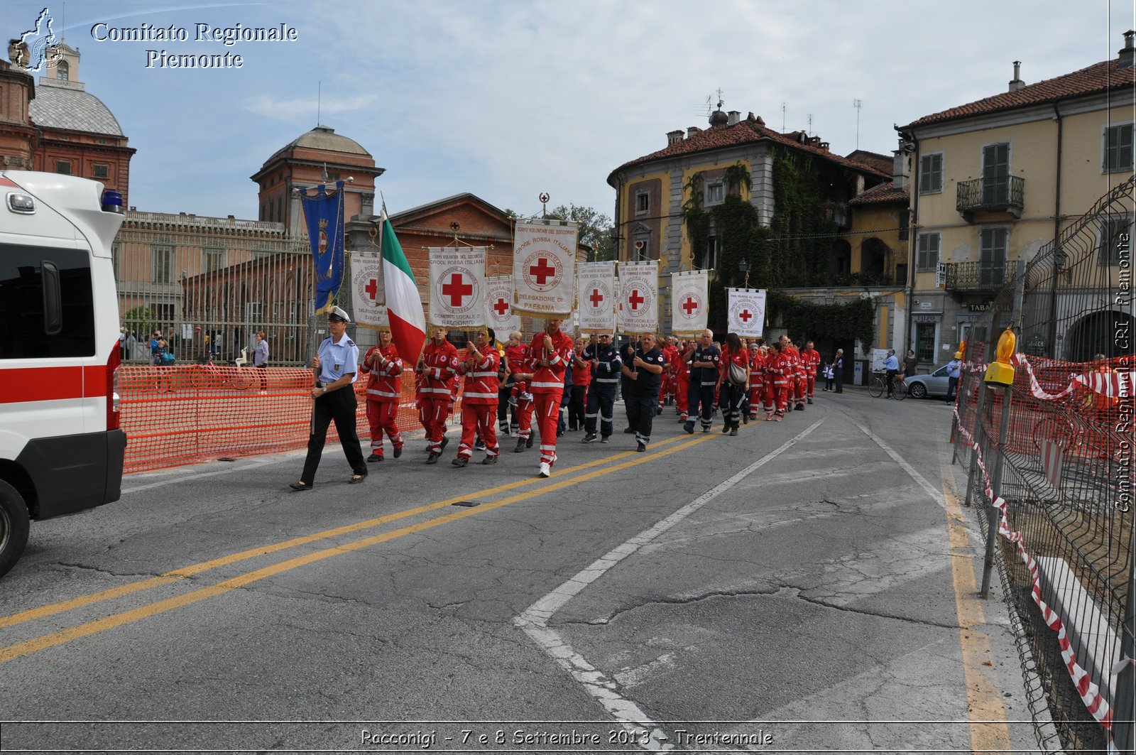 Racconigi - 7 e 8 Settembre 2013 - Trentennale - Croce Rossa Italiana - Comitato Regionale del Piemonte