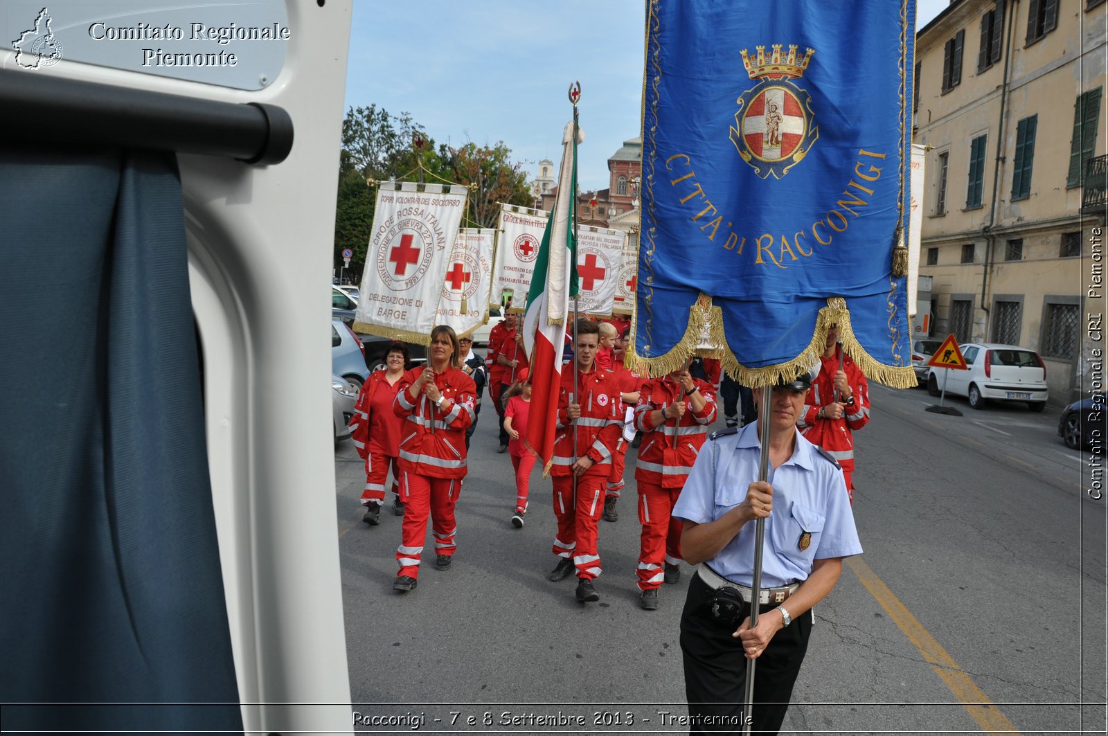 Racconigi - 7 e 8 Settembre 2013 - Trentennale - Croce Rossa Italiana - Comitato Regionale del Piemonte