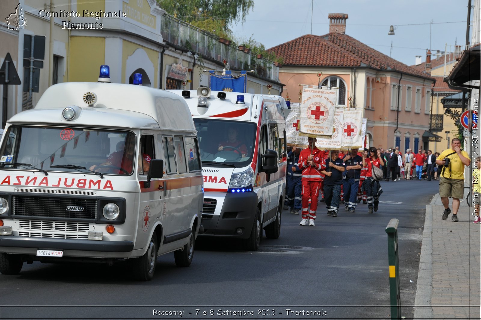 Racconigi - 7 e 8 Settembre 2013 - Trentennale - Croce Rossa Italiana - Comitato Regionale del Piemonte