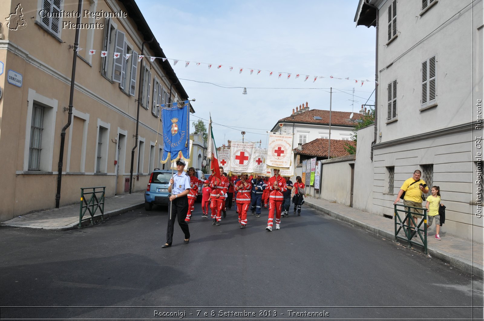 Racconigi - 7 e 8 Settembre 2013 - Trentennale - Croce Rossa Italiana - Comitato Regionale del Piemonte