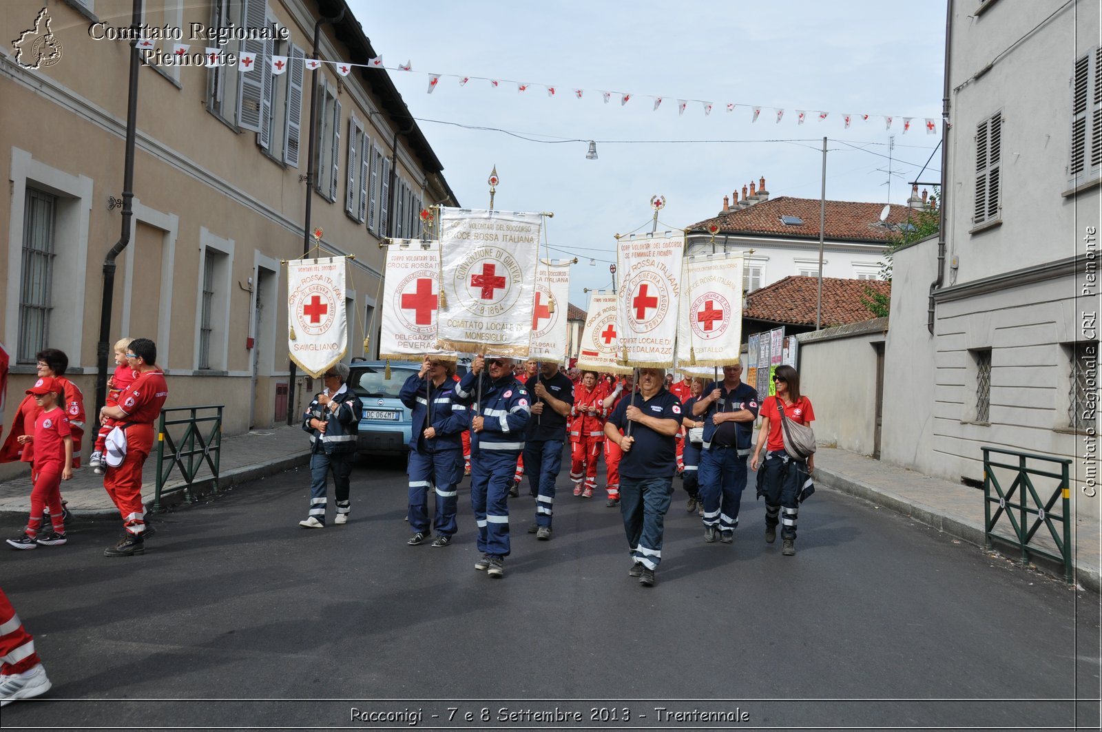 Racconigi - 7 e 8 Settembre 2013 - Trentennale - Croce Rossa Italiana - Comitato Regionale del Piemonte