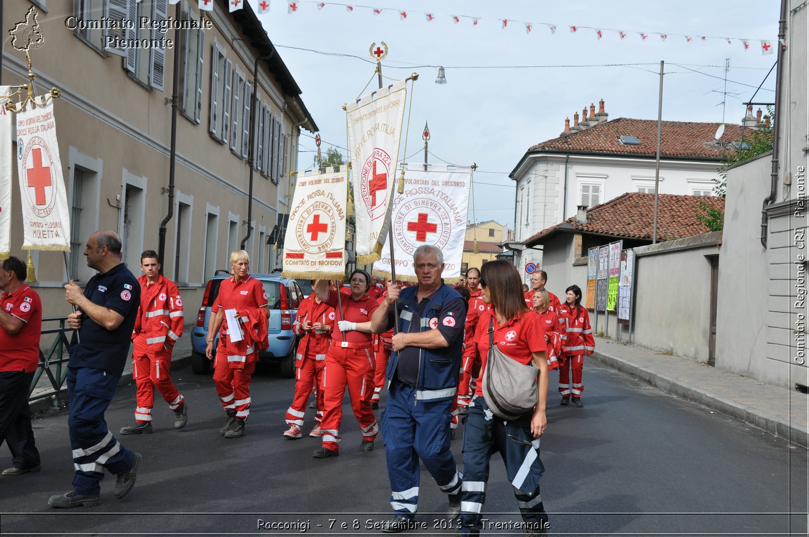 Racconigi - 7 e 8 Settembre 2013 - Trentennale - Croce Rossa Italiana - Comitato Regionale del Piemonte