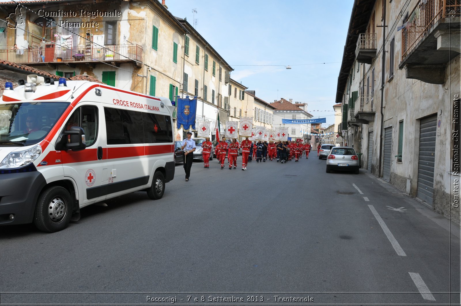 Racconigi - 7 e 8 Settembre 2013 - Trentennale - Croce Rossa Italiana - Comitato Regionale del Piemonte