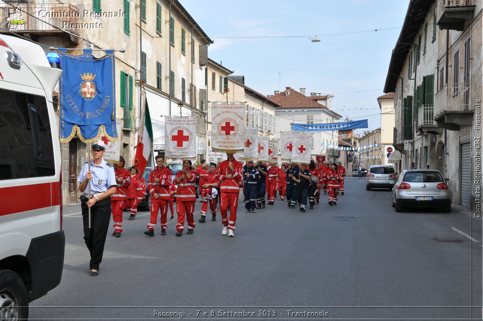 Racconigi - 7 e 8 Settembre 2013 - Trentennale - Croce Rossa Italiana - Comitato Regionale del Piemonte