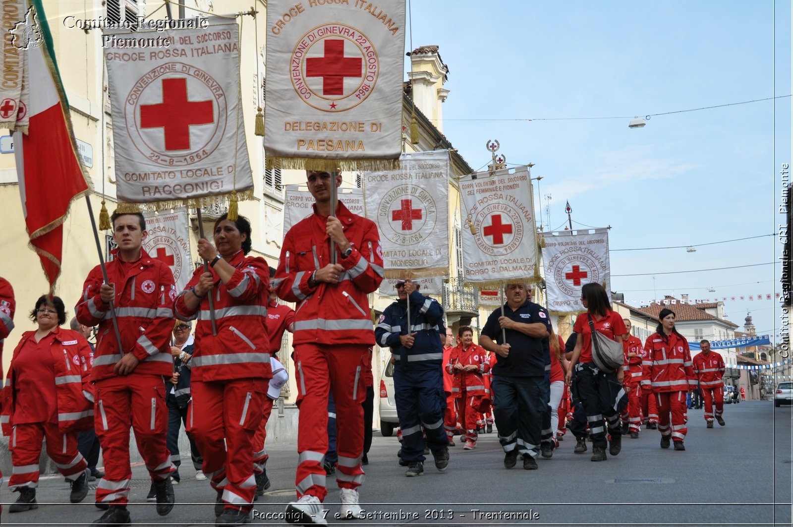 Racconigi - 7 e 8 Settembre 2013 - Trentennale - Croce Rossa Italiana - Comitato Regionale del Piemonte