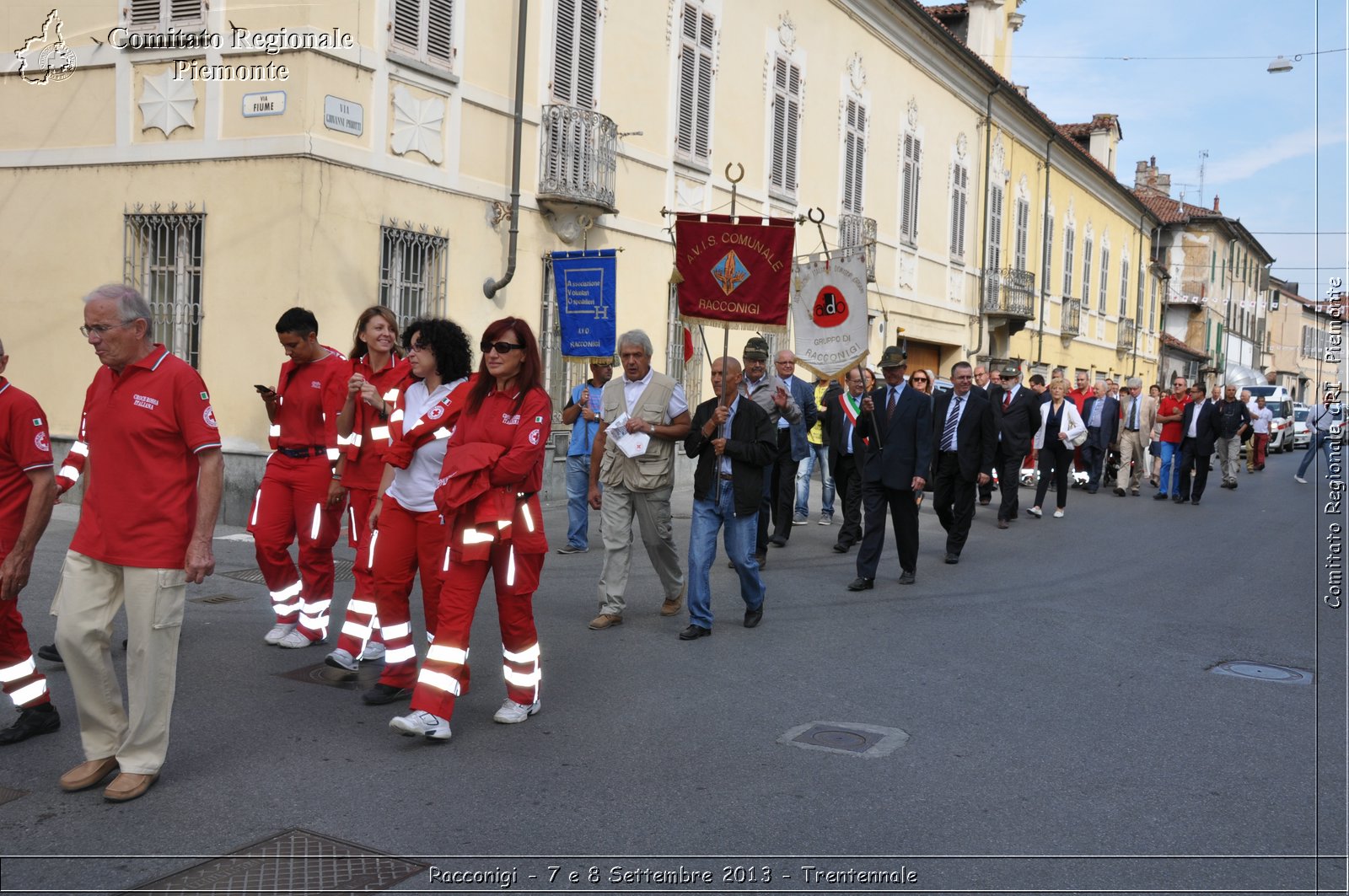 Racconigi - 7 e 8 Settembre 2013 - Trentennale - Croce Rossa Italiana - Comitato Regionale del Piemonte