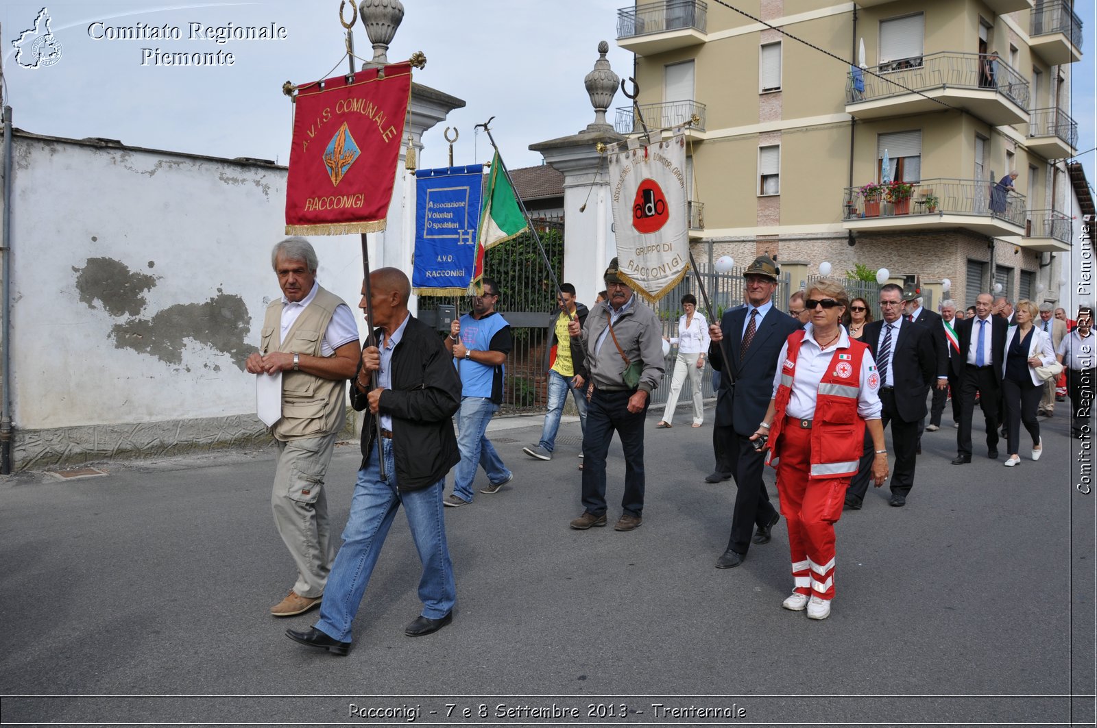 Racconigi - 7 e 8 Settembre 2013 - Trentennale - Croce Rossa Italiana - Comitato Regionale del Piemonte