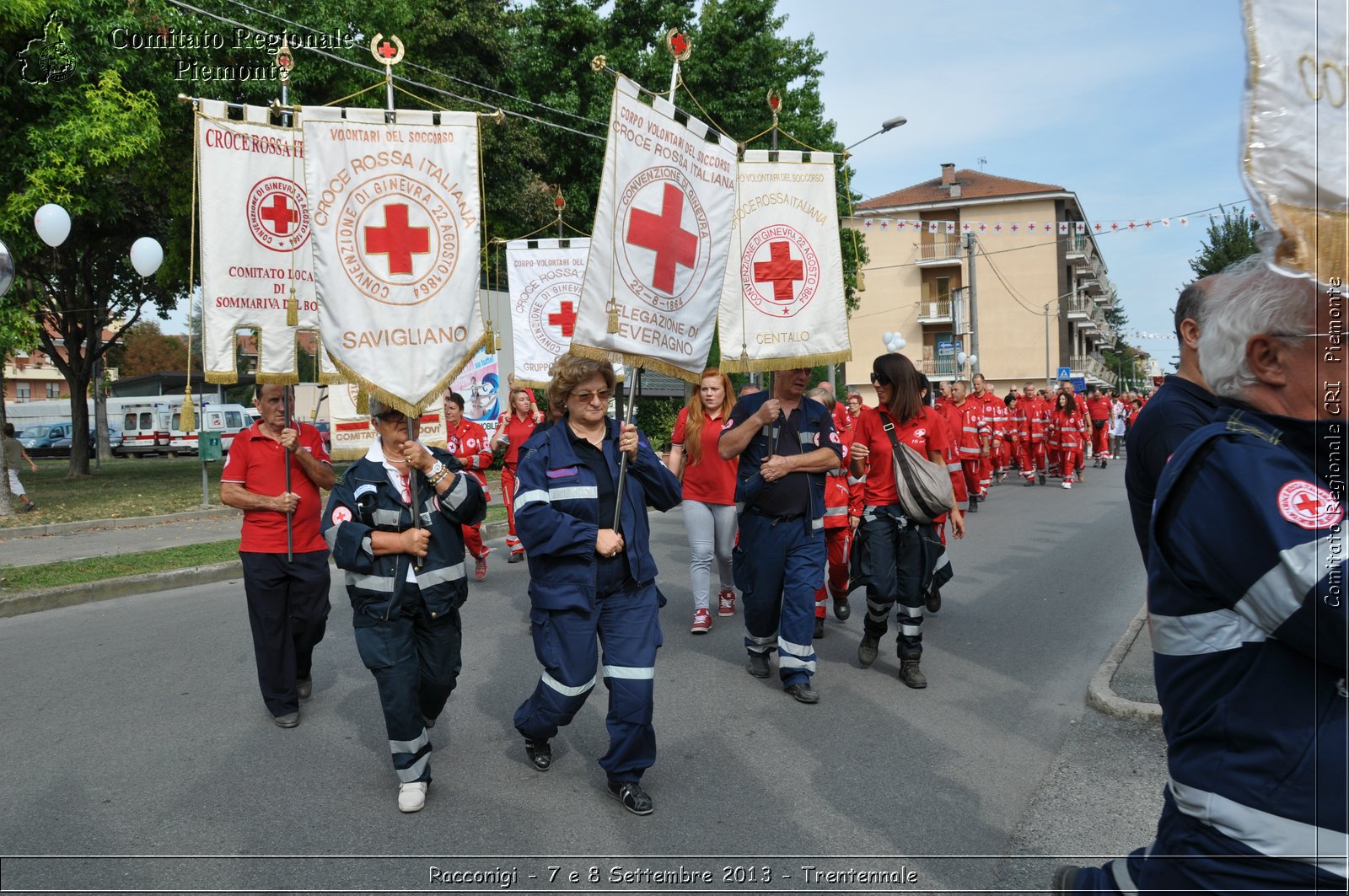 Racconigi - 7 e 8 Settembre 2013 - Trentennale - Croce Rossa Italiana - Comitato Regionale del Piemonte