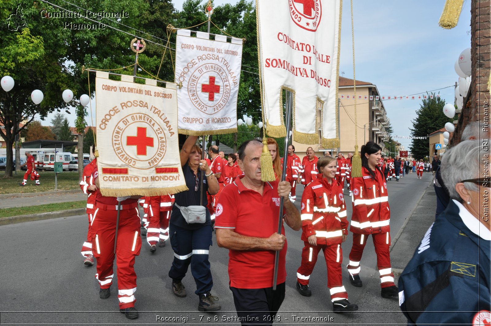 Racconigi - 7 e 8 Settembre 2013 - Trentennale - Croce Rossa Italiana - Comitato Regionale del Piemonte