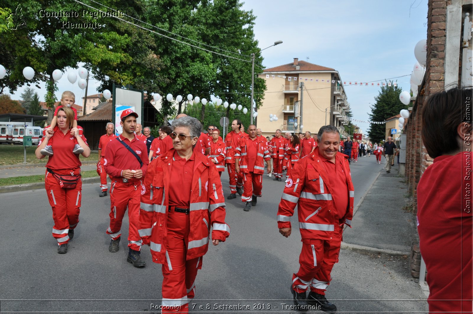 Racconigi - 7 e 8 Settembre 2013 - Trentennale - Croce Rossa Italiana - Comitato Regionale del Piemonte