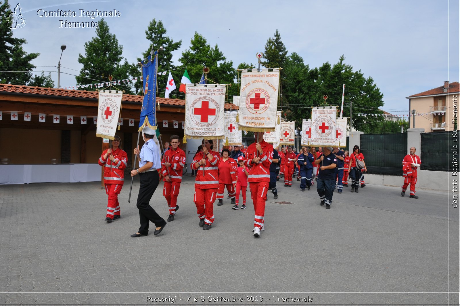 Racconigi - 7 e 8 Settembre 2013 - Trentennale - Croce Rossa Italiana - Comitato Regionale del Piemonte