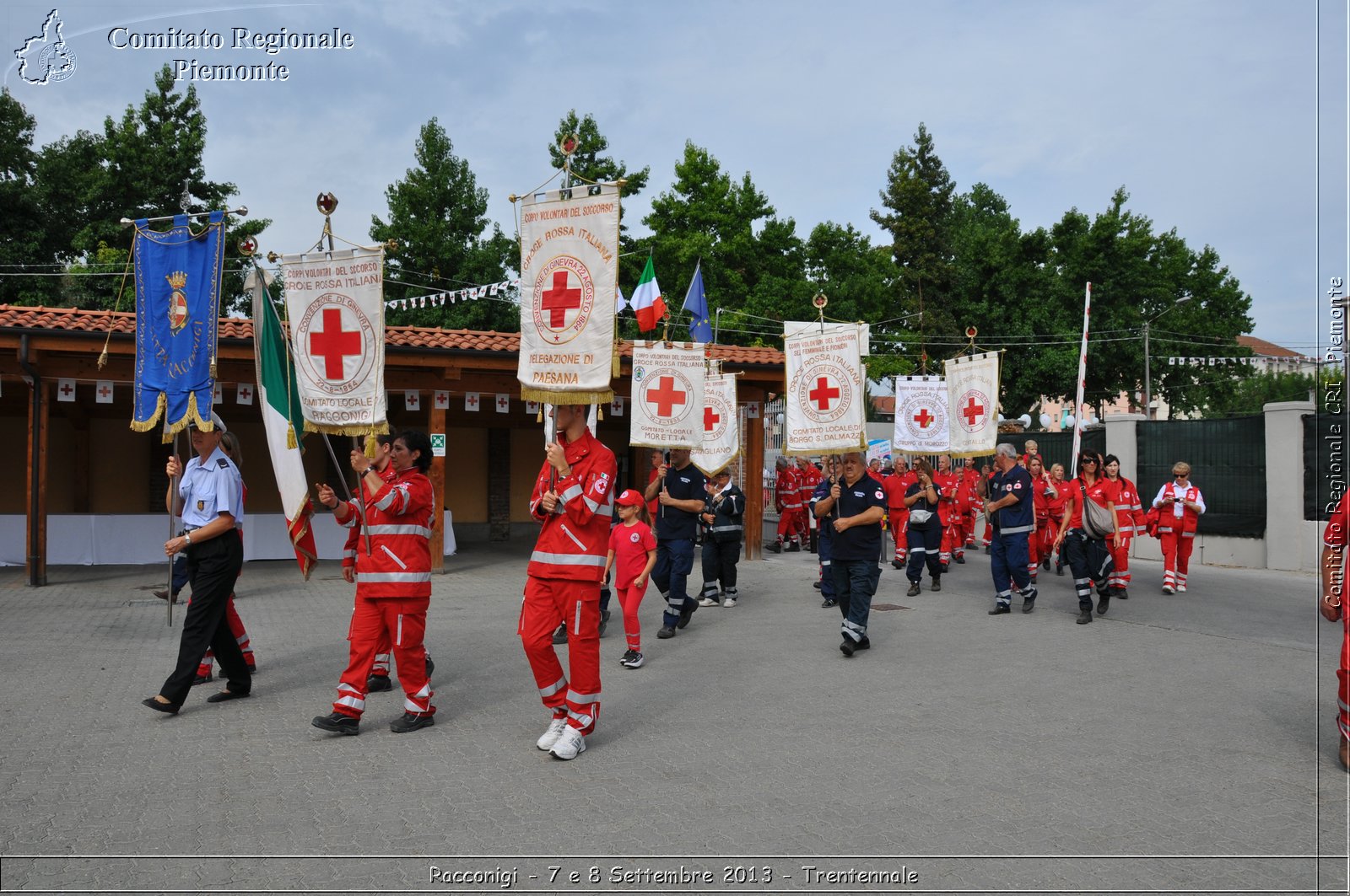 Racconigi - 7 e 8 Settembre 2013 - Trentennale - Croce Rossa Italiana - Comitato Regionale del Piemonte